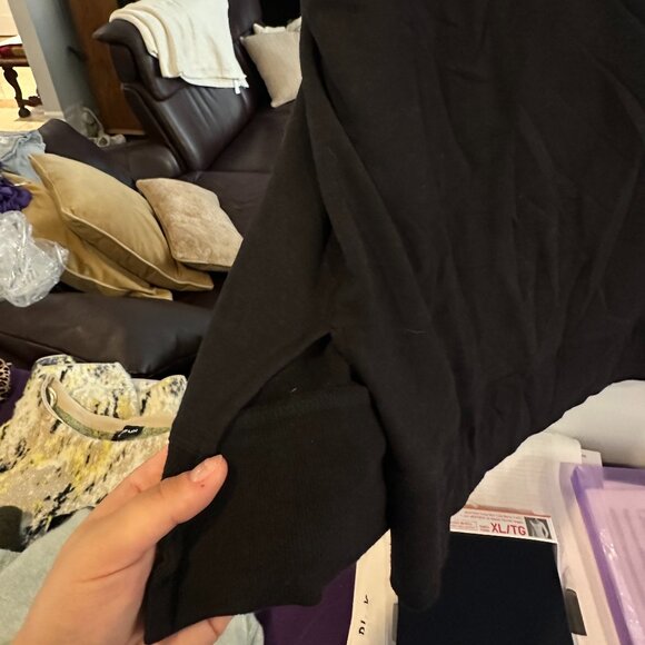 Black Athleta Sweater - Picture 4 of 6